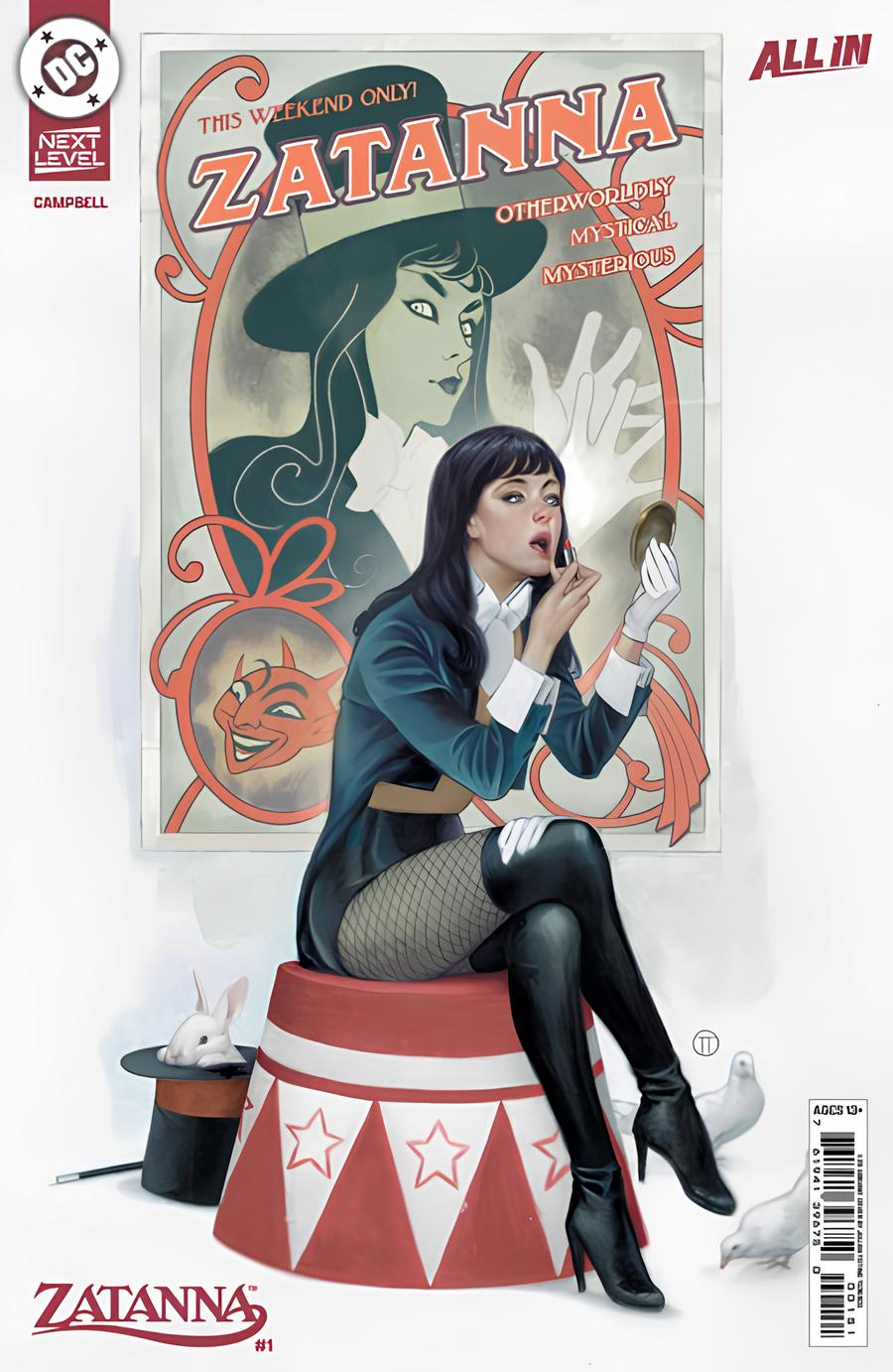 ZATANNA #1 1:25 JULIAN TOTINO TEDESCO VARIANT