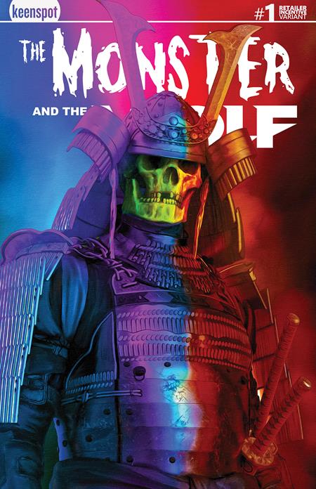 MARK SPEARS MONSTERS THE MONSTER & THE WOLF #1 CVR B INC 1:250 MARK SPEARS HOLOFOIL