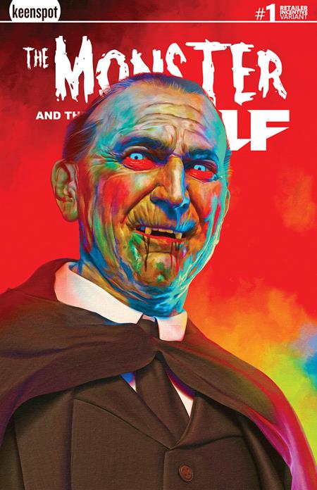 MARK SPEARS MONSTERS THE MONSTER & THE WOLF #1 CVR D INC 1:1000 MARK SPEARS METAL