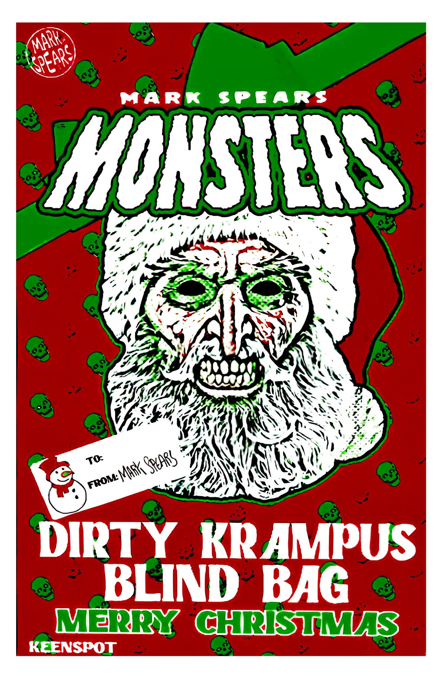 MARK SPEARS MONSTERS #8 DIRTY KRAMPUS BLIND BAG