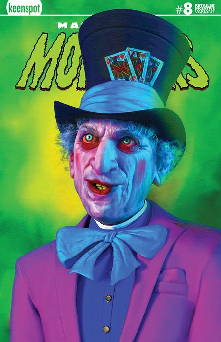 MARK SPEARS MONSTERS #8 CVR C INC 1:500 MARK SPEARS GLOW-IN-THE-DARK VAR