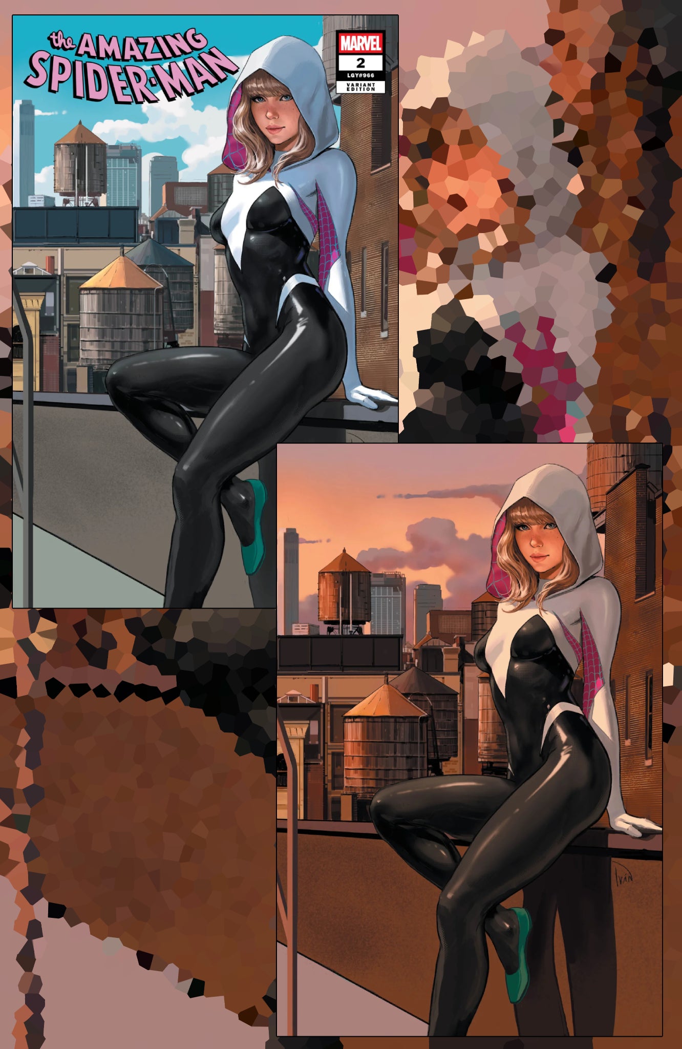 AMAZING SPIDER-MAN #2 IVAN TALAVERA TRADE VIRGIN SET OF TWO