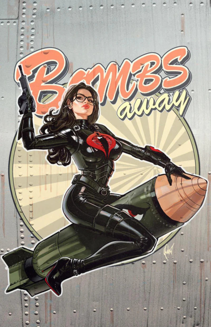 GI JOE A REAL AMERICAN HERO #316 CEDRIC POULET EXCLUSIVE VARIANT