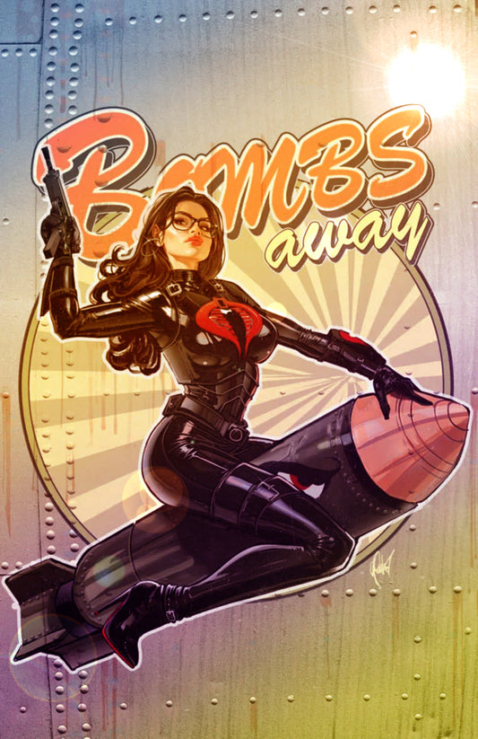 GI JOE A REAL AMERICAN HERO #316 CEDRIC POULET EXCLUSIVE SPOT FOIL