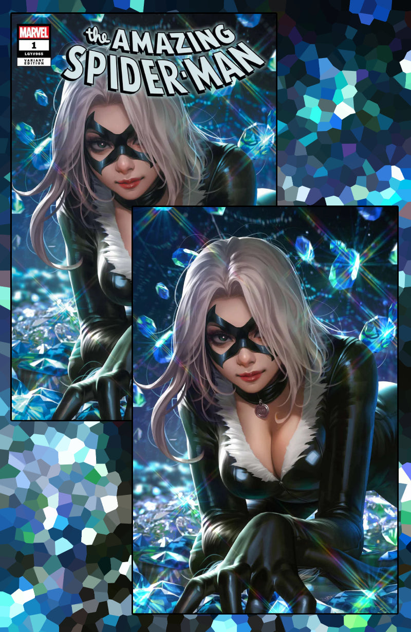 AMAZING SPIDER-MAN #1 DERRICK CHEW SET OF 2 COVERS