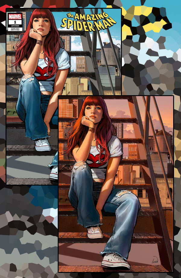 AMAZING SPIDER-MAN #1 IVAN TALAVERA SET OF 2