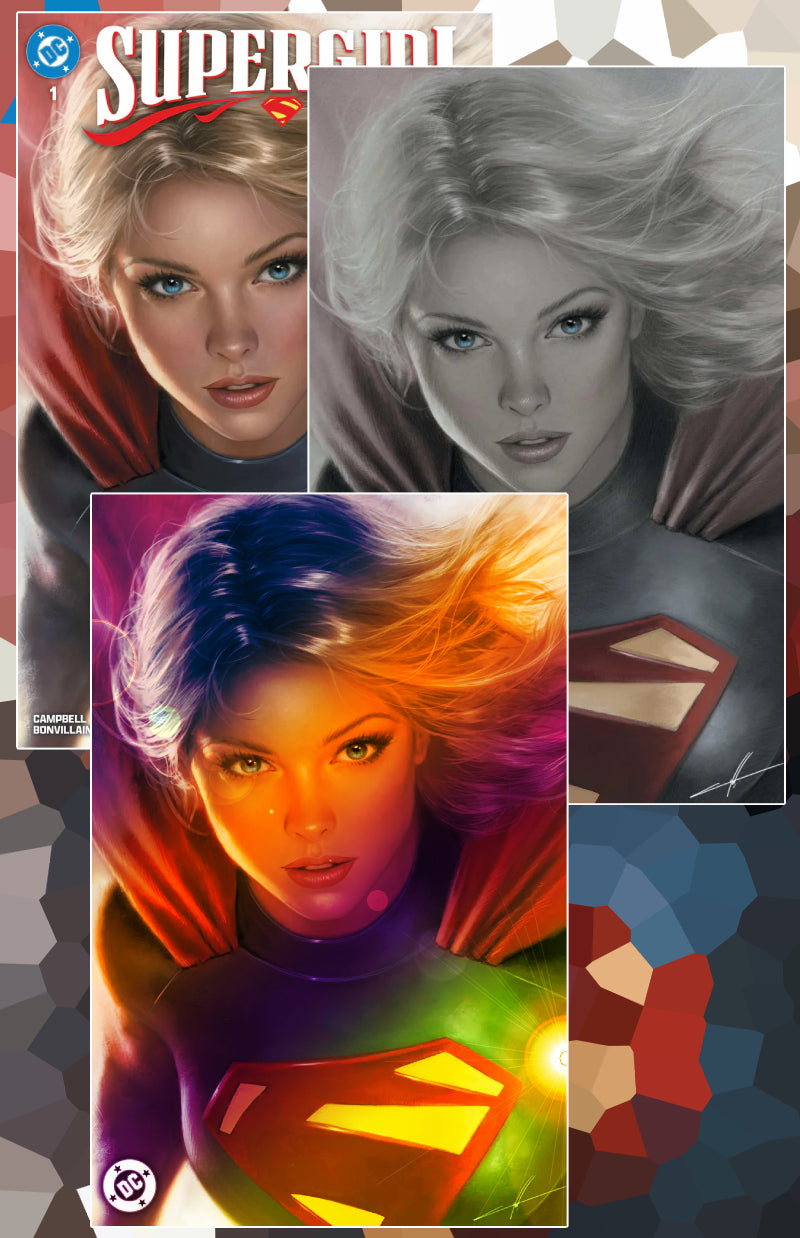 SUPERGIRL #1 CARLA COHEN EXCLUSIVE VARIANT SET TD/VIR/FOIL (5/14/2025)