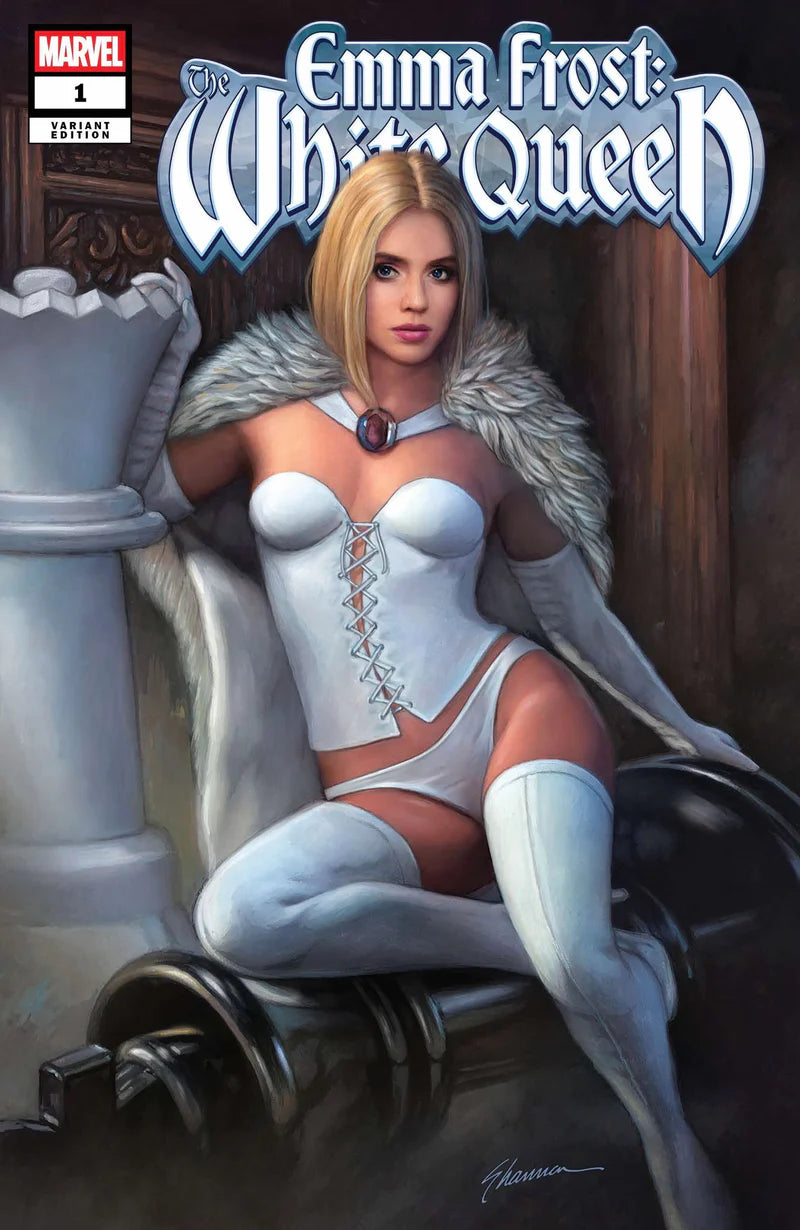 EMMA FROST: THE WHITE QUEEN #1 EMMA FROST WHITE QUEEN #1 SHANNON MAER EXCLUSIVE