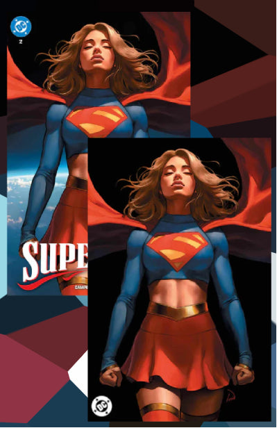 SUPERGIRL #2 IVAN TALAVERA TRADE & VIRGIN EXCLUSIVE SET