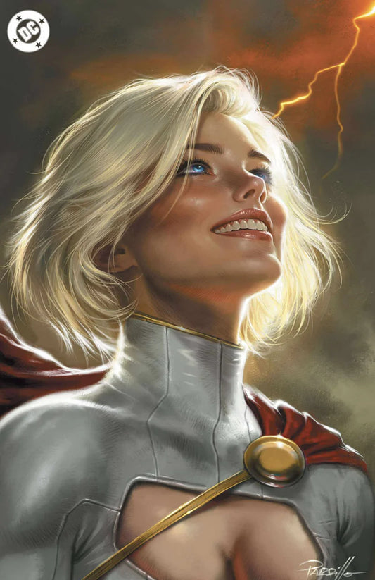 SUPERGIRL #3 LUCIO PARRILLO POWERGIRL EXCLUSIVE VIRGIN FOIL VARIANT