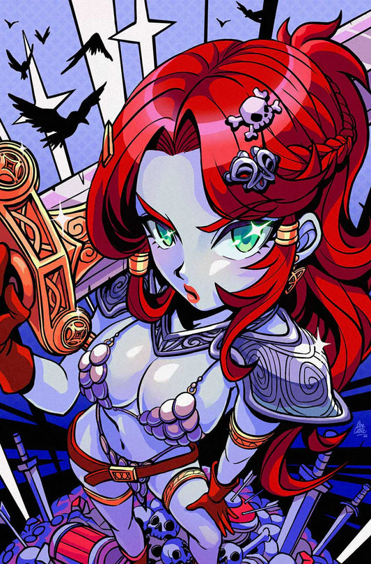 SONJA REBORN #1 ANACATHIE EXCLUSIVE BLUE VIRGIN