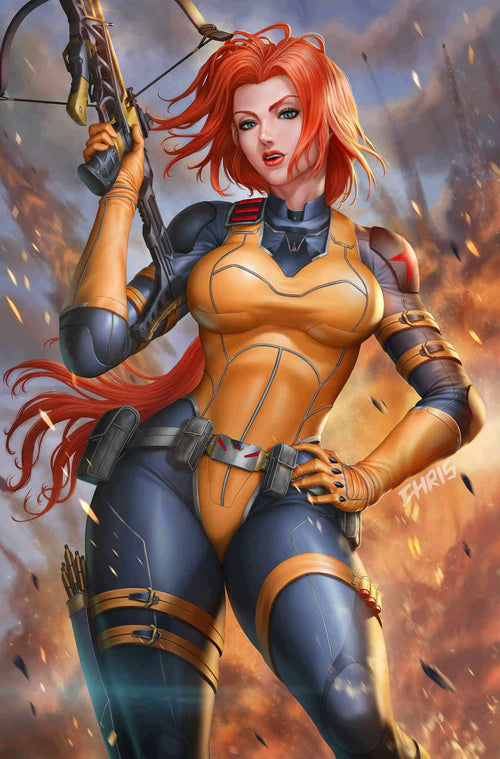 GI JOE A REAL AMERICAN HERO #319 CHRIS NG EXCLUSIVE VIRGIN VARIANT