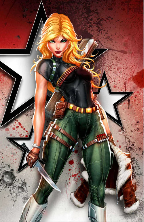 GI JOE #10 JAMIE TYNDALL EXCLUSIVE VIRGIN ZOOM IN SPOT FOIL VARIANT