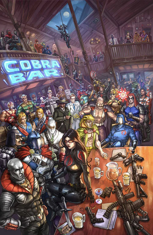 GI JOE A REAL AMERICAN HERO #320 ALAN QUAH EXCLUSIVE VARIANT SET