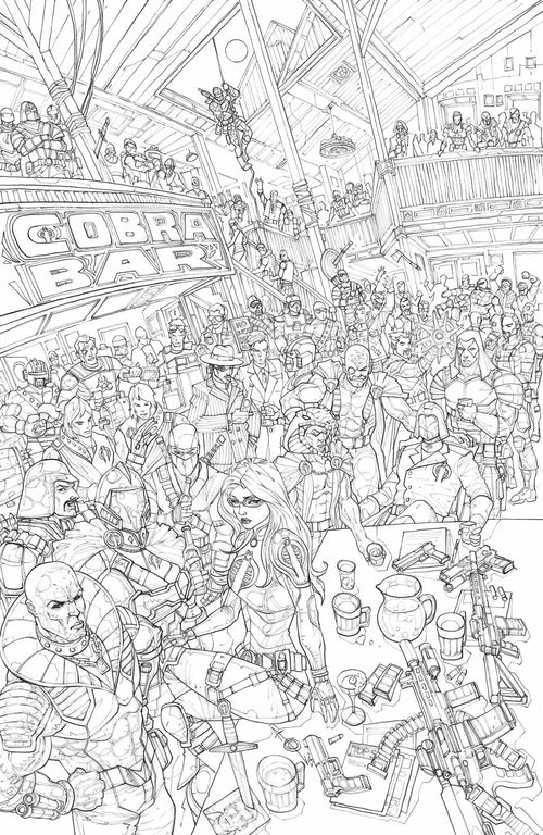 GI JOE A REAL AMERICAN HERO #320 ALAN QUAH EXCLUSIVE VARIANT SET