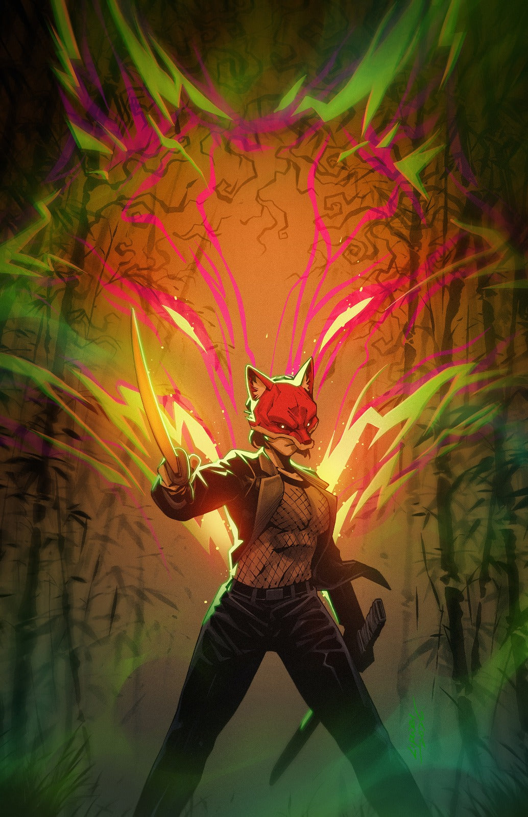 FOX MASK KILLER #2 LIP WEI CHANG EXCLUSIVE COVER