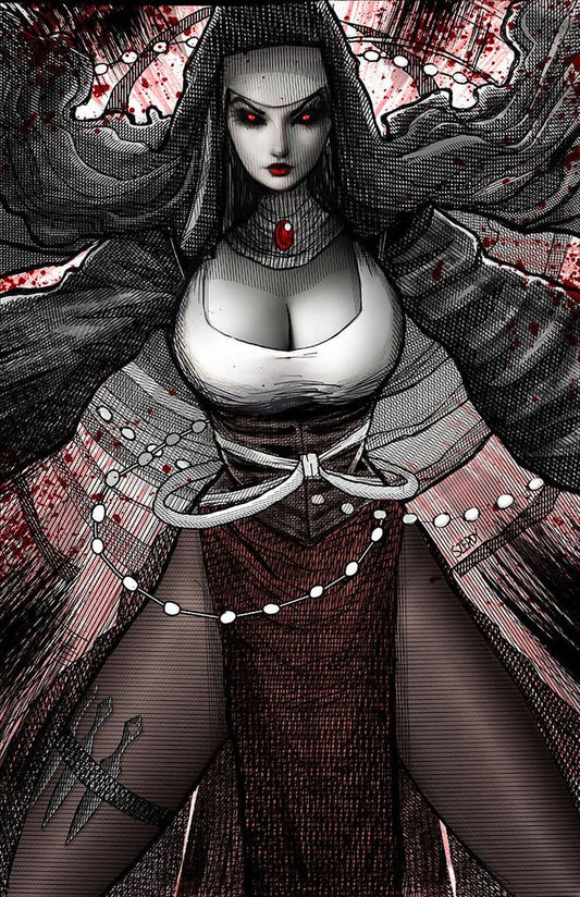 MARIAN HERETIC #1 NATHAN SZERDY EXCLUSIVE VIRGIN VARIANT