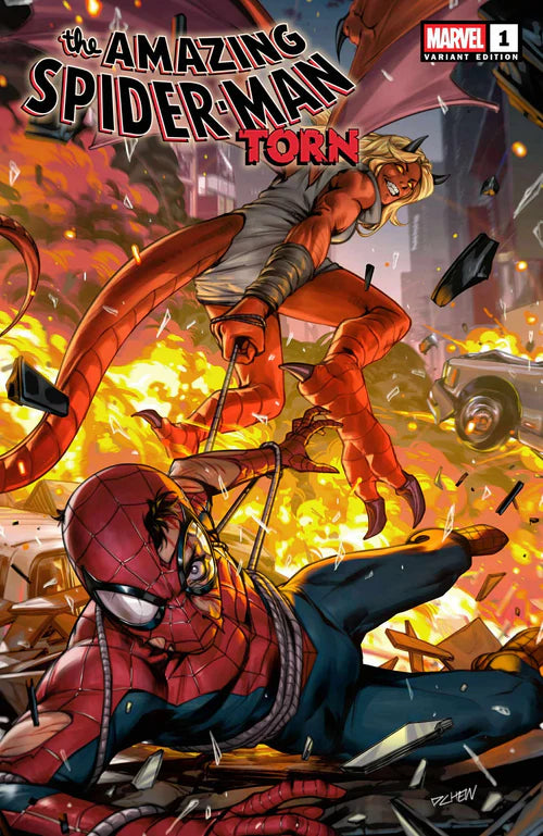 AMAZING SPIDER-MAN: TORN #1 DERRICK CHEW EXCLUSIVE VARIANT