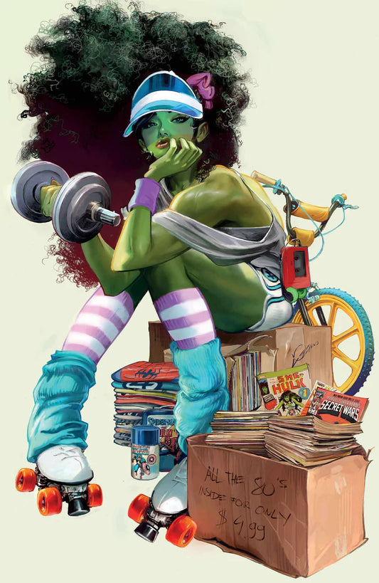 PLANET SHE-HULK #1 ALEXANDER LOZANO EXCLUSIVE VIRGIN VARIANT