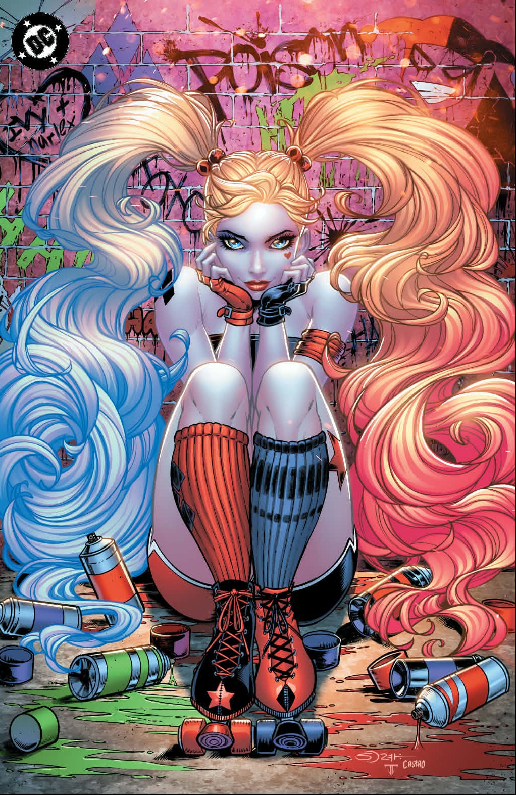 HARLEY QUINN #58 SORAH SUHNG EXCLUSIVE SET OF TWO