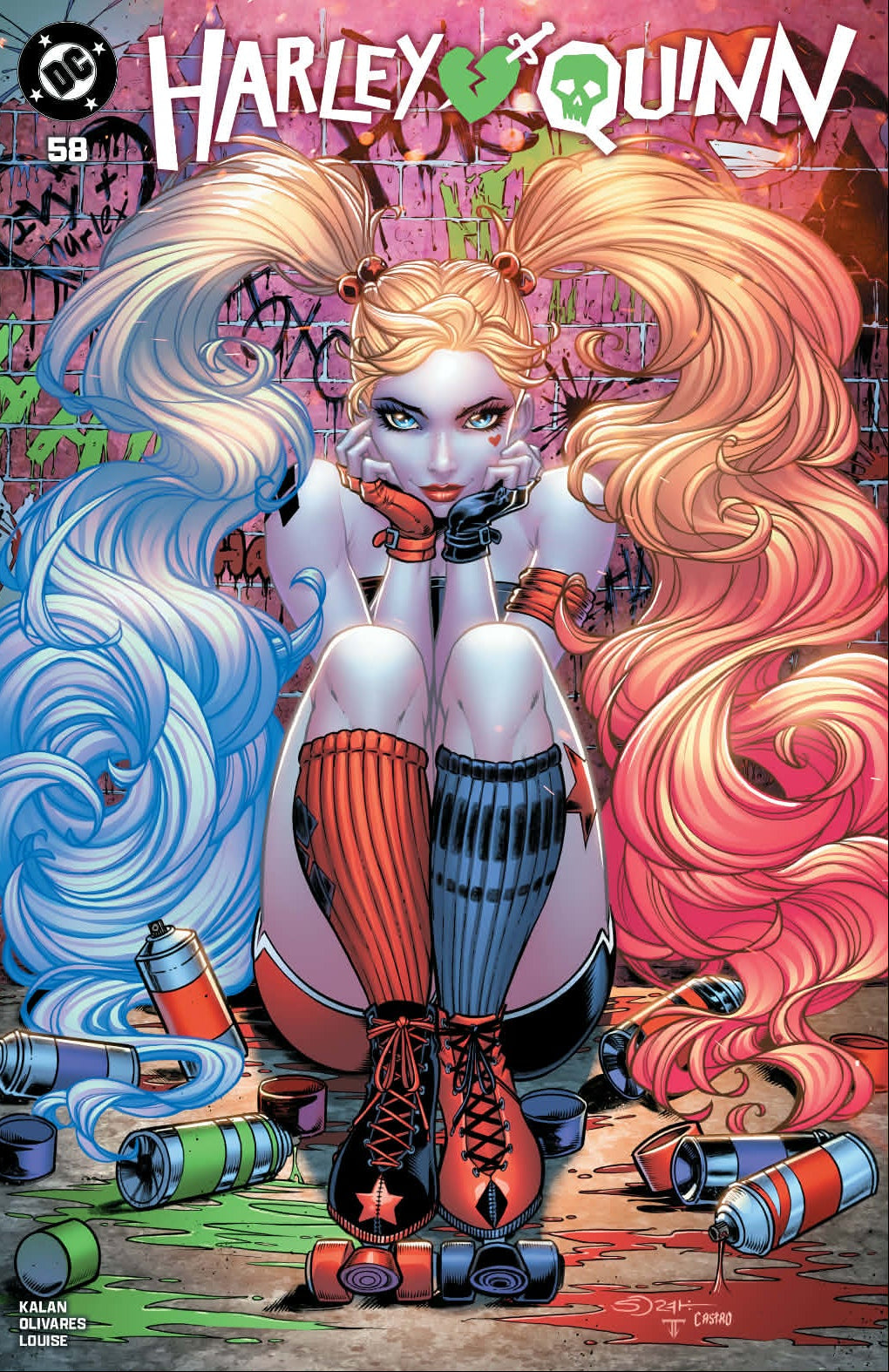 HARLEY QUINN #58 SORAH SUHNG EXCLUSIVE TRADE DRESS