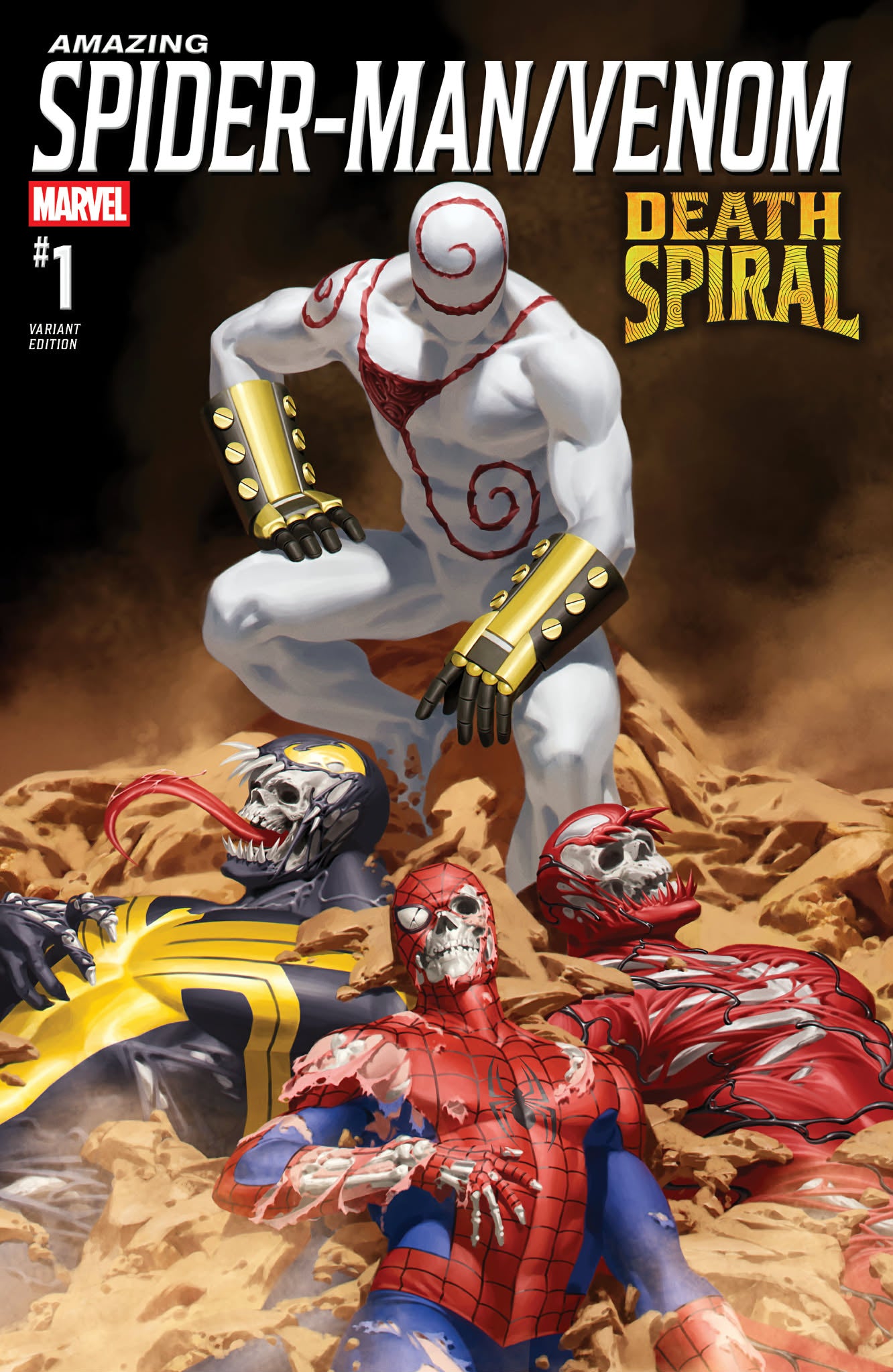 AMAZING SPIDER-MAN / VENOM : DEATH SPIRAL #1 YOON ALPHA EXCLUSIVE