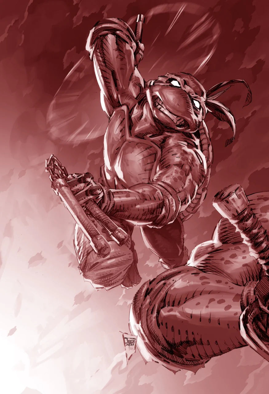 TEENAGE MUTANT NINJA TURTLES #8 PHILIP TAN RED FOIL
