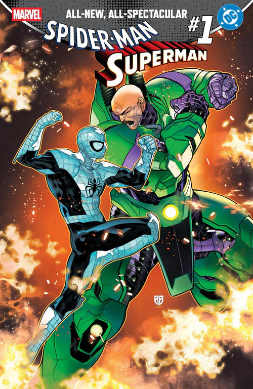 MARVEL/DC: SPIDER-MAN/SUPERMAN #1 RB SILVA EXCLUSIVE VARIANT