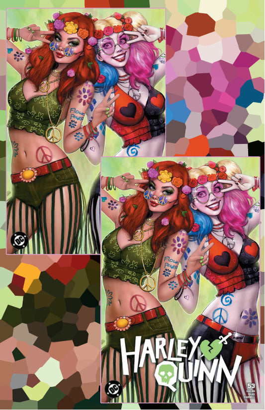 HARLEY QUINN #53 NATHAN SZERDY EXCLUSIVE VARIANT SET OFTWO