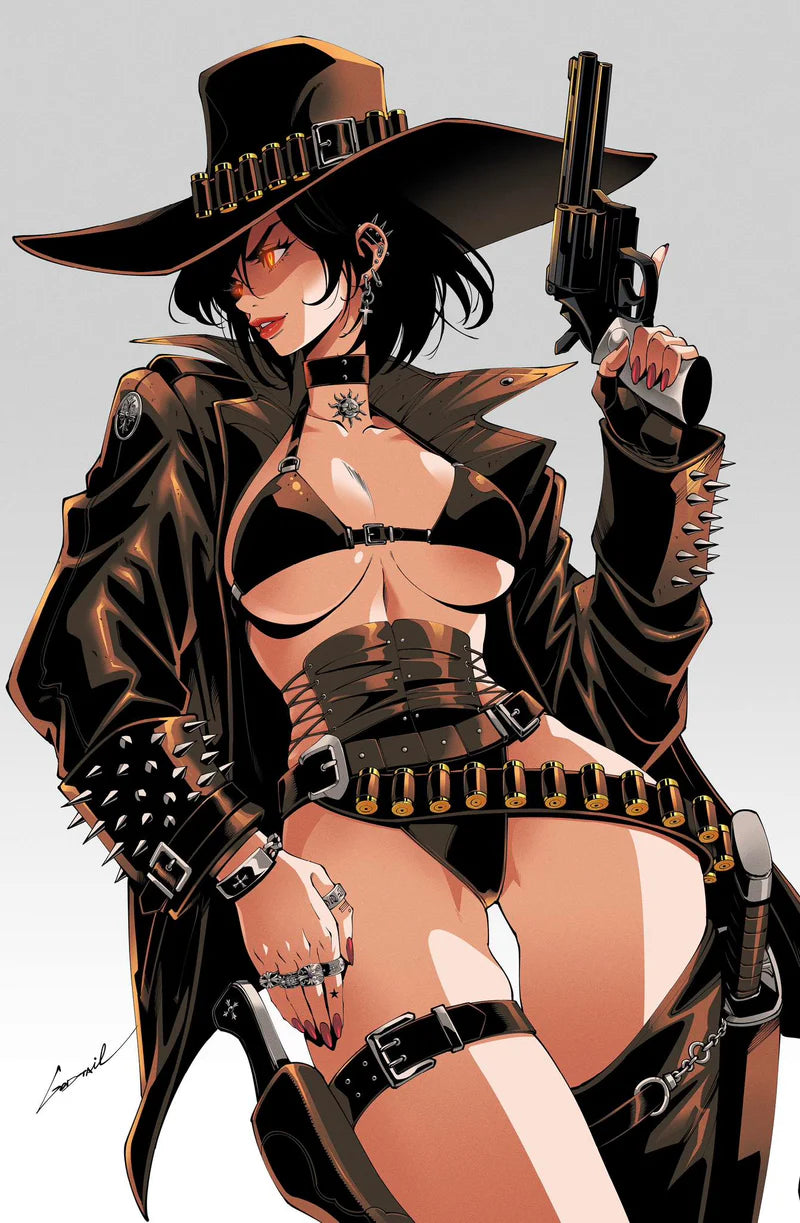 GUN HONEY DOUBLES DOWN #1 (OF 4) GODTAIL EXCLUSIVE VIRGIN WHITE