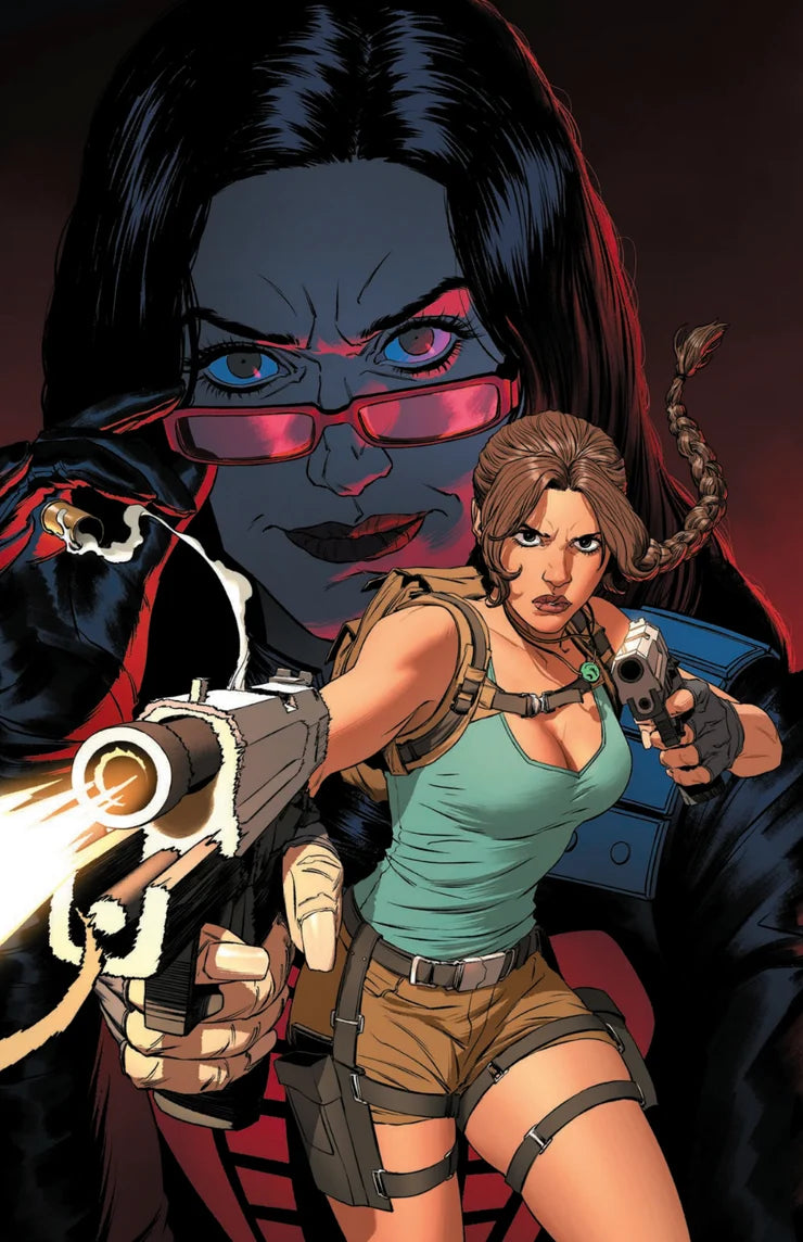 GI JOE TOMB RAIDER #1 MATTIA DE IULIS FOIL EXCLUSIVE