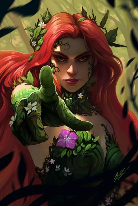 POISON IVY #35 CVR D INC 1:25 CHAY RUBY CARD STOCK VAR