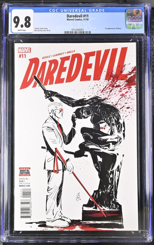 CGC 9.8 DAREDEVIL #11 1ST APP: MUSE (Daredevil TV SHOW confirmed)