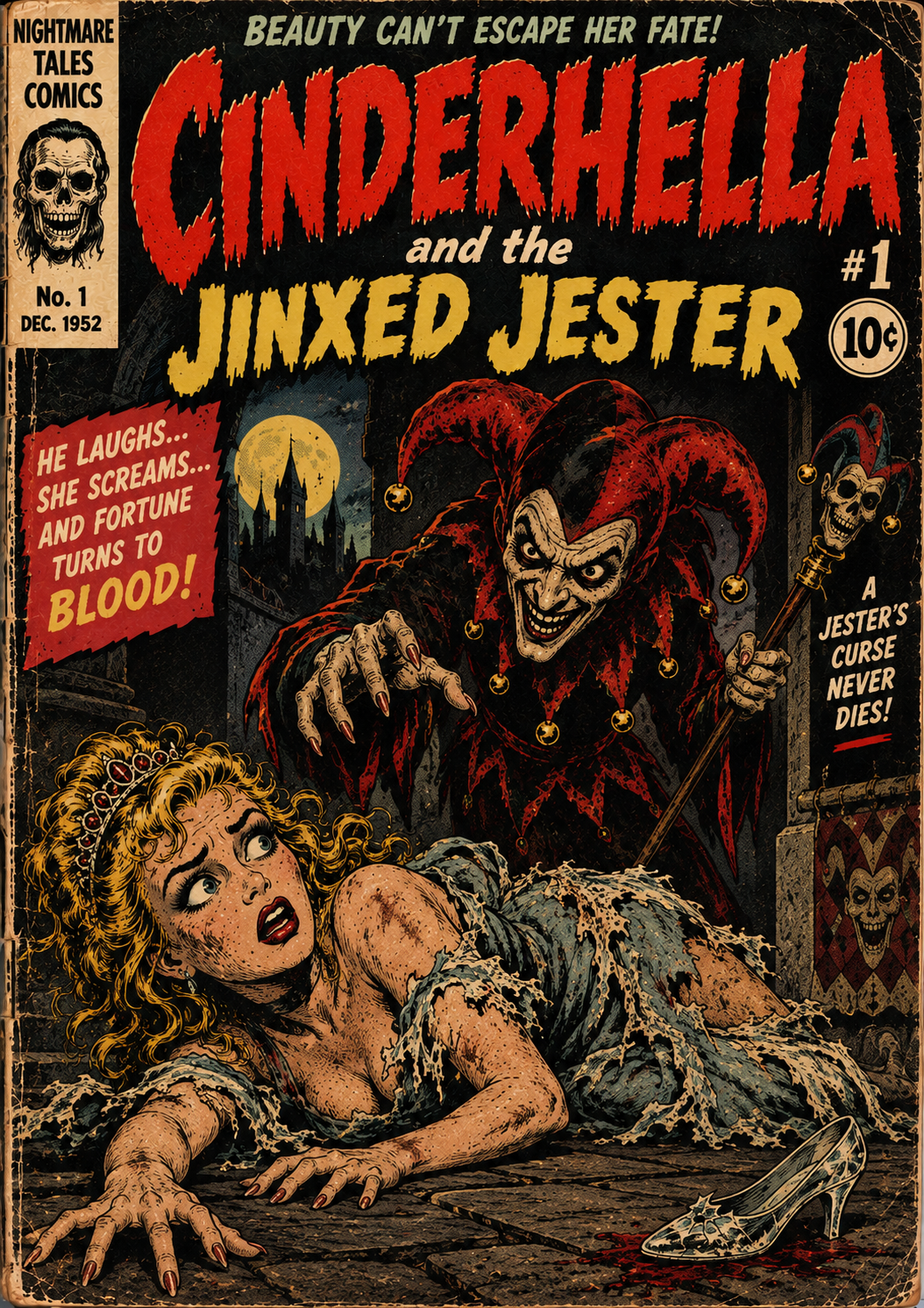 CINDERHELLA AND THE JINXED JESTER #1