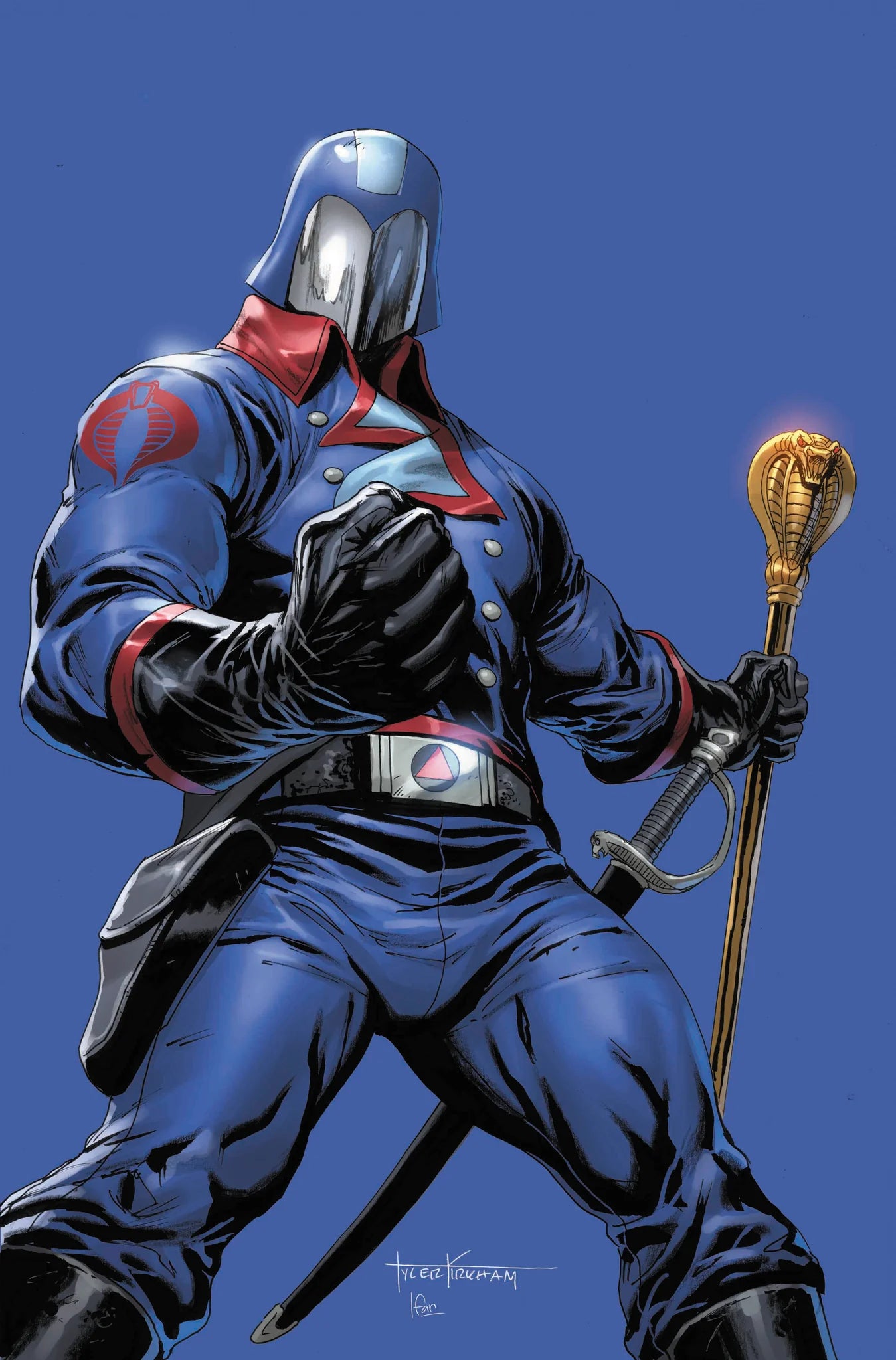 GI JOE #4 TYLER KIRKHAM VIRGIN VARIANT