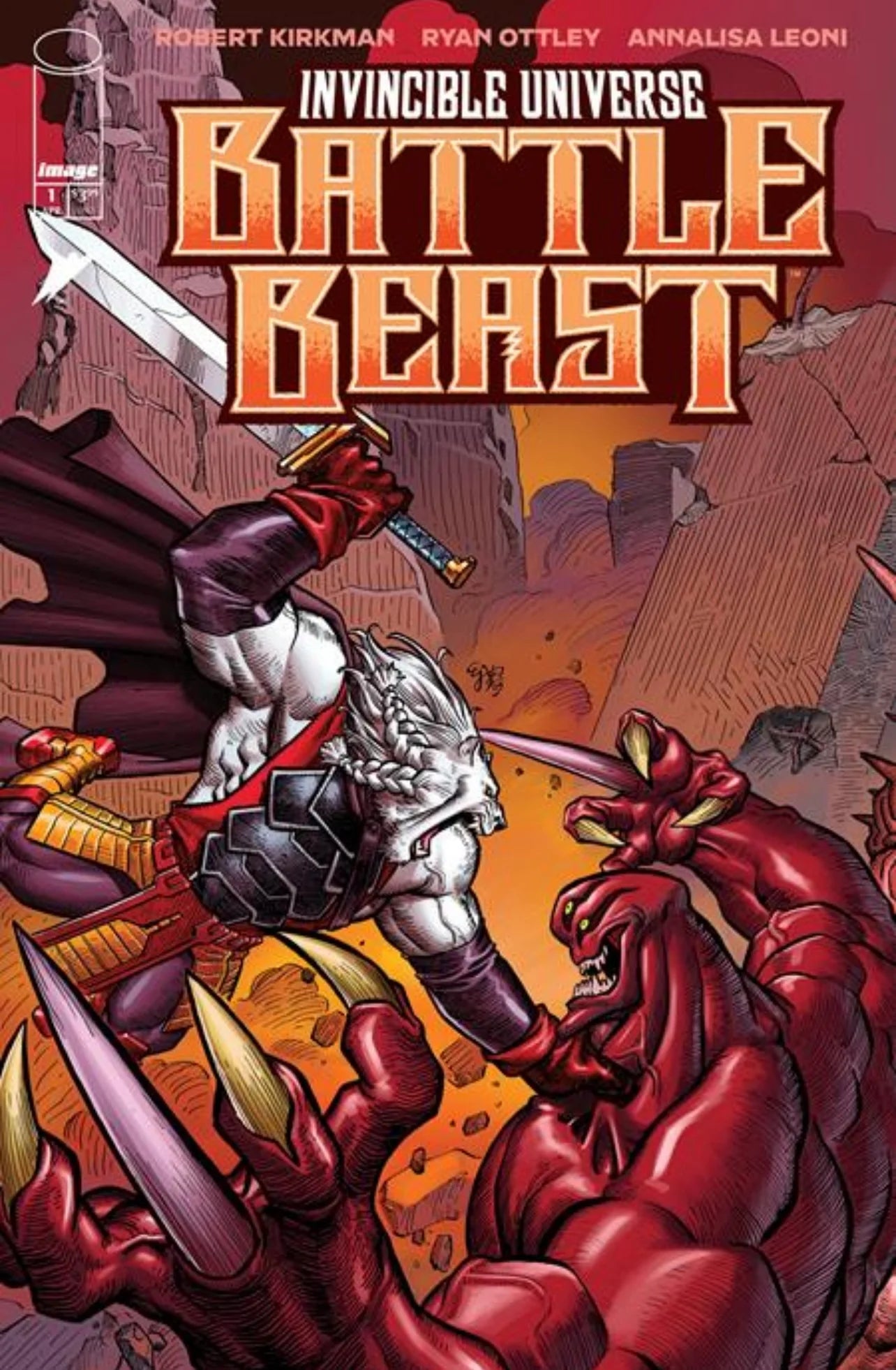 INVINCIBLE UNIVERSE BATTLE BEAST #1 EJ SU 1:10 RATIO