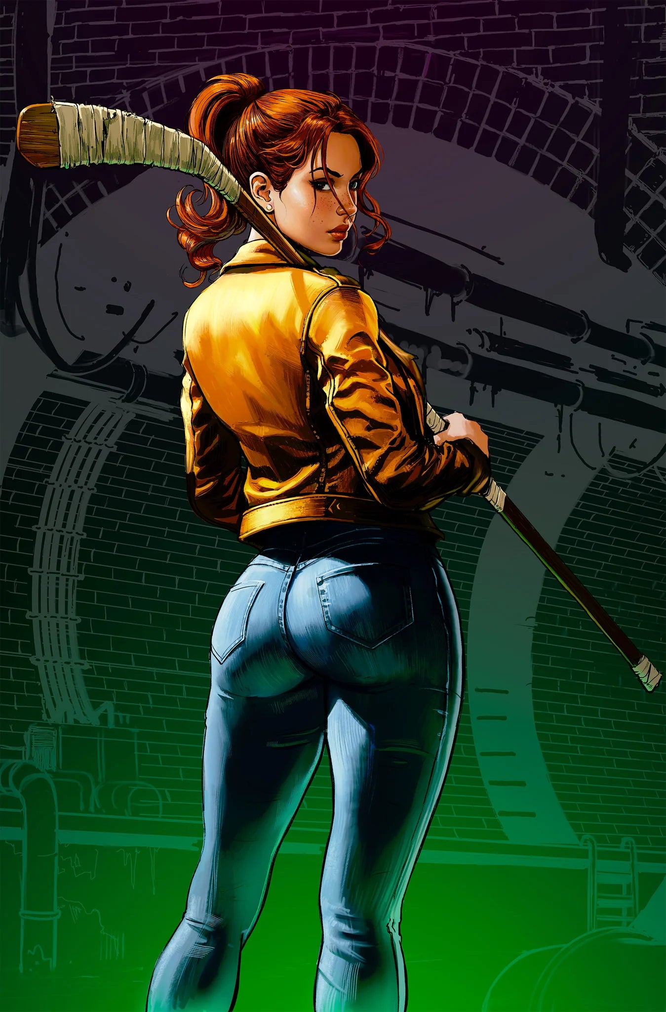 TEENAGE MUTANT NINJA TURTLES 12 IVAN TALAVERA 616 GREEN HAZE