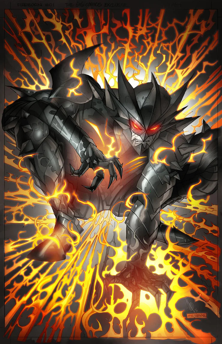 FIREBORN #1 ALAN QUAH VIRGIN COVER