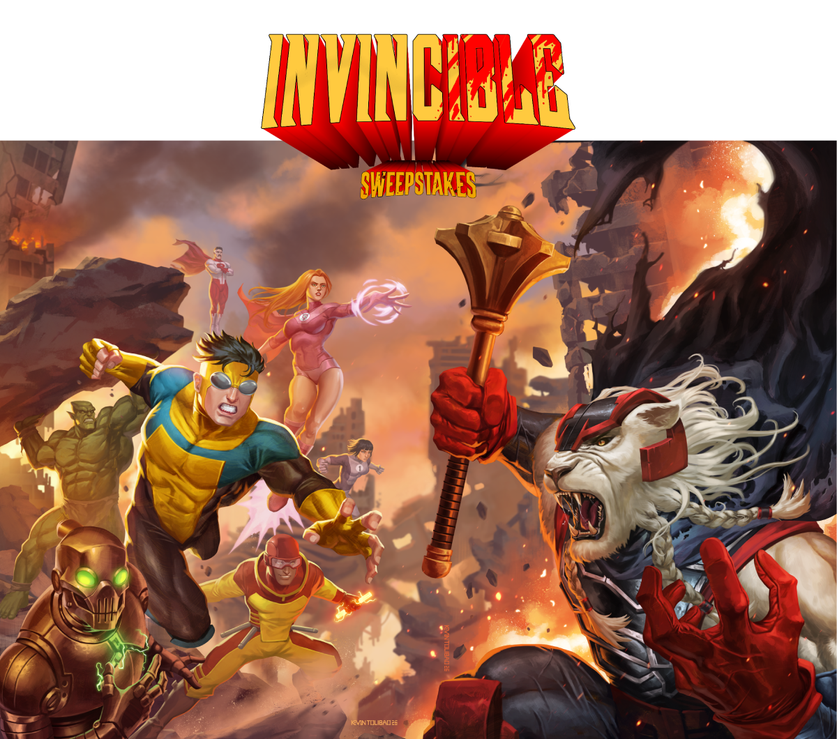 INVINCIBLE / BATTLE BEAST EXCLUSIVE SWEEPSTAKE BUNDLE
