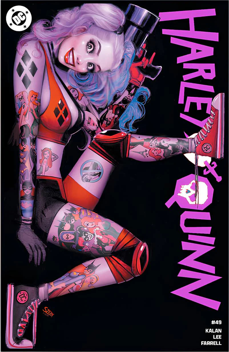 HARLEY QUINN #49 NATHAN SZERDY EXCLUSIVE VARIANT SET OF THREE