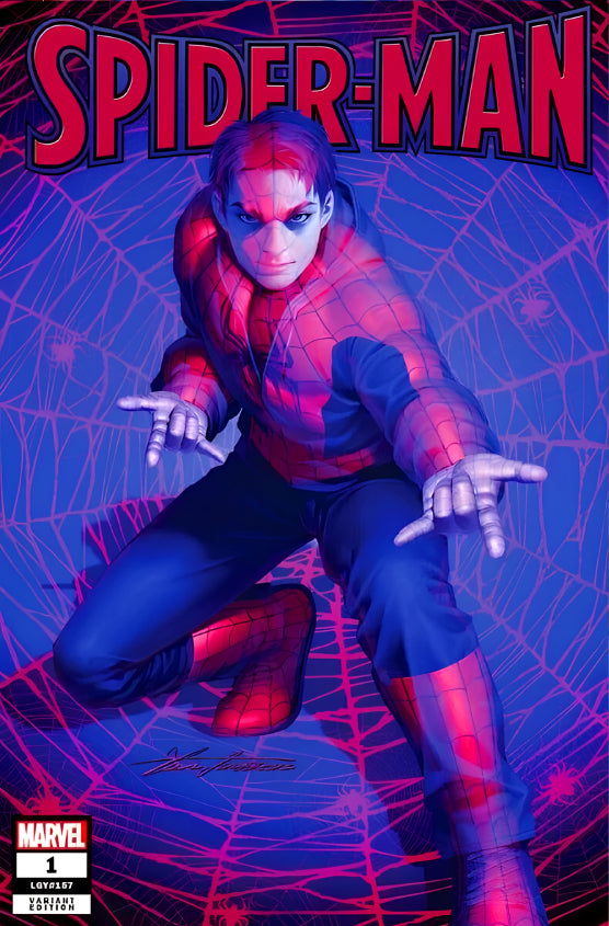 SPIDER-MAN #1 DOUBLE EXPOSURE TRADE DRESS VARIANT EXCLUSIVE