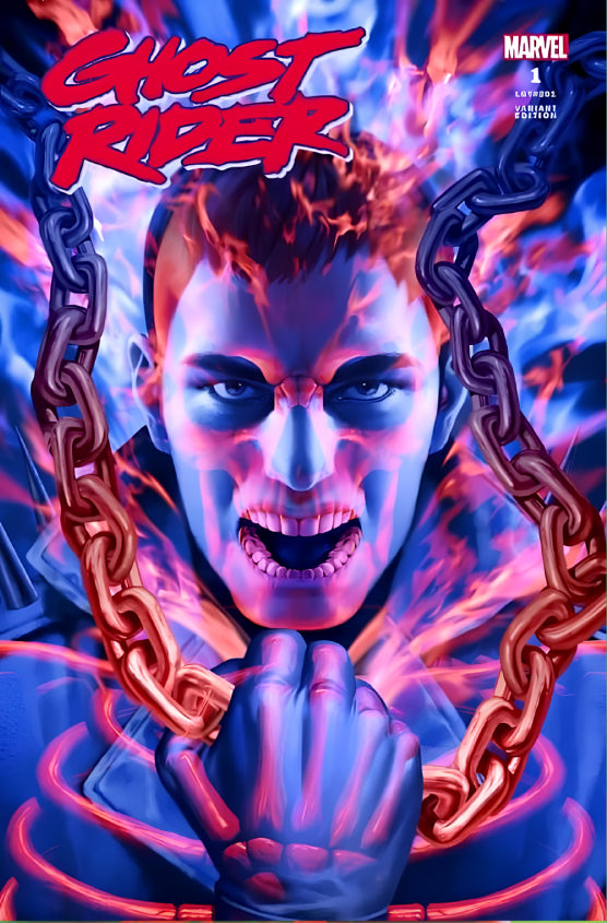 GHOST RIDER #1 DOUBLE EXPOSURE TRADE DRESS VARIANT EXCLUSIVE