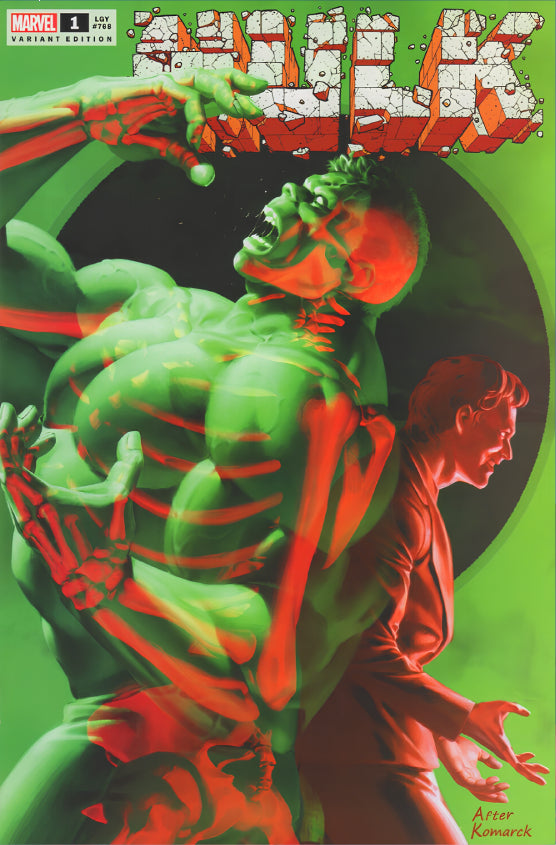 HULK #1 DOUBLE EXPOSURE TRADE DRESS VARIANT EXCLUSIVE