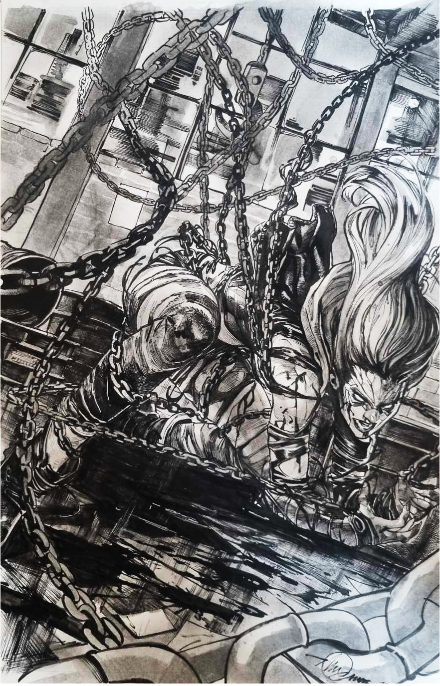 ORIGINAL ART: SINSTRESS #1 ALEX OWENS COVER A