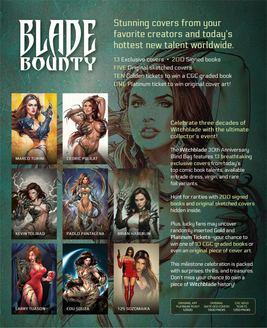 WITCHBLADE: BLADE BOUNTY BLIND BAG (50 UNITS)
