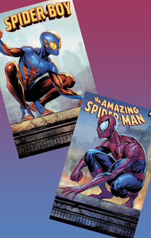 AMAZING SPIDER-MAN #37 / SPIDER-BOY #1 KIRKHAM TRADE DRESS SET