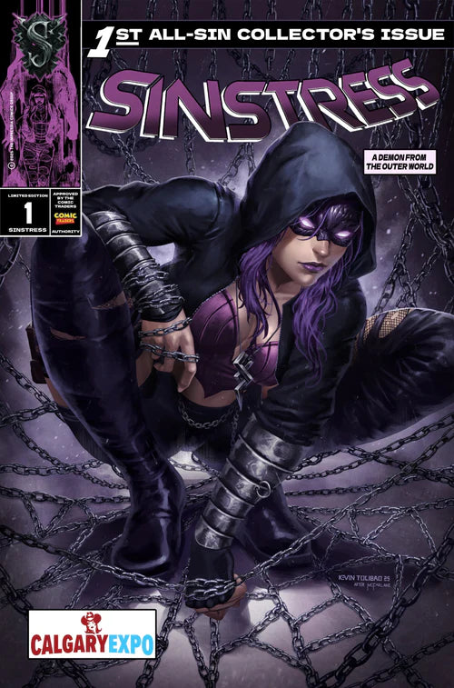 SINSTRESS #1 KEVIN TOLIBAO CALGARY COMIC-CON EXCLUSIVE