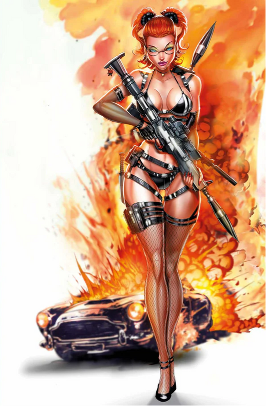 HEAT SEEKER EXPOSED GUN HONEY SERIES #2 JAMIE TYNDALL EXCLUSIVE VIRGIN