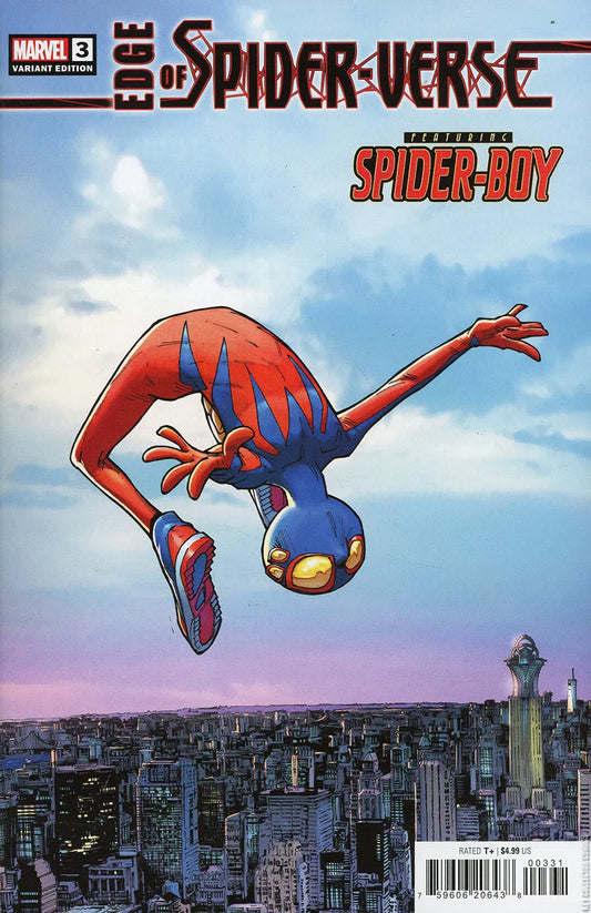 EDGE OF SPIDER-VERSE #3 SPIDER-BOY VARIANT COVER