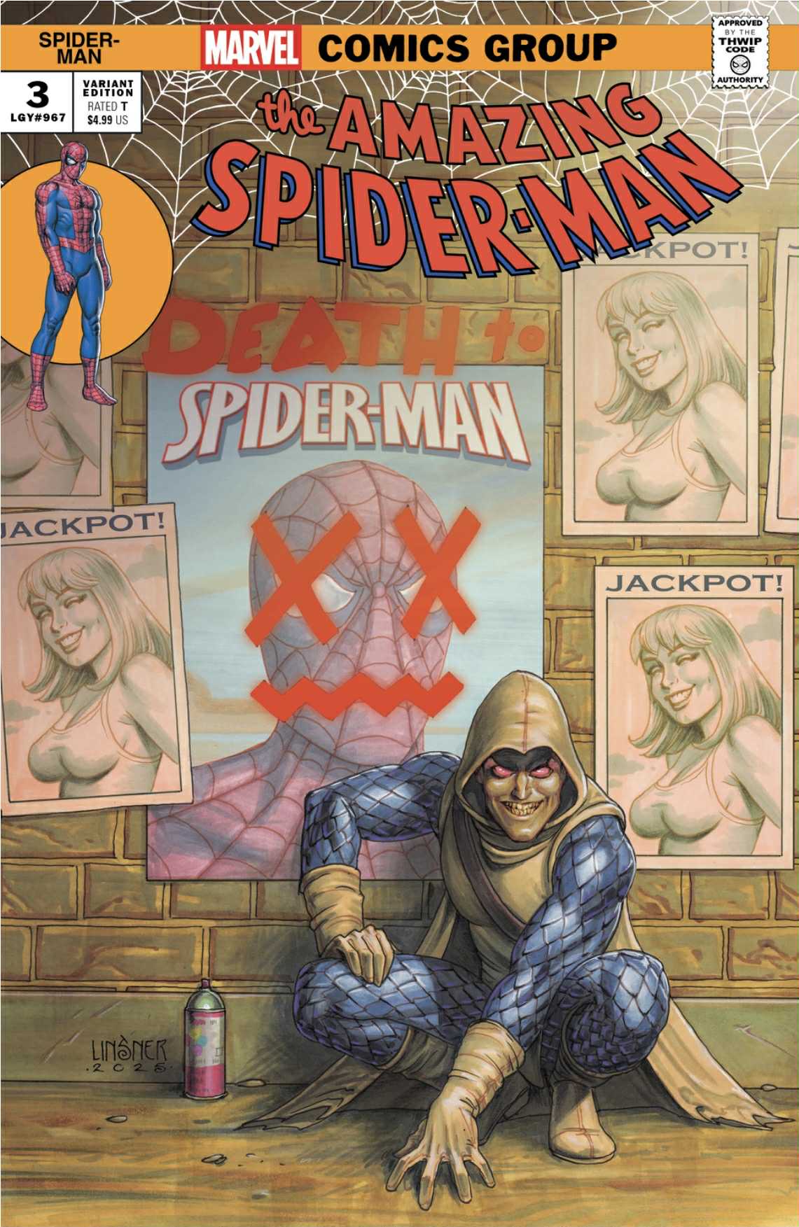 AMAZING SPIDER-MAN #3 (2025) JOSEPH MICHAEL LINSNER TRADE